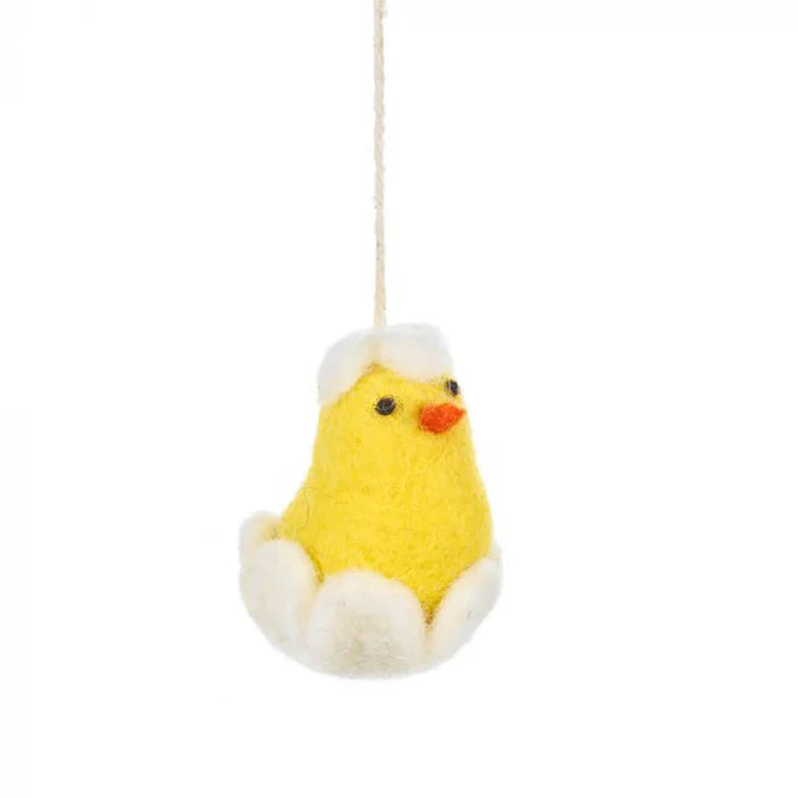Easter Chick Felt Decoration