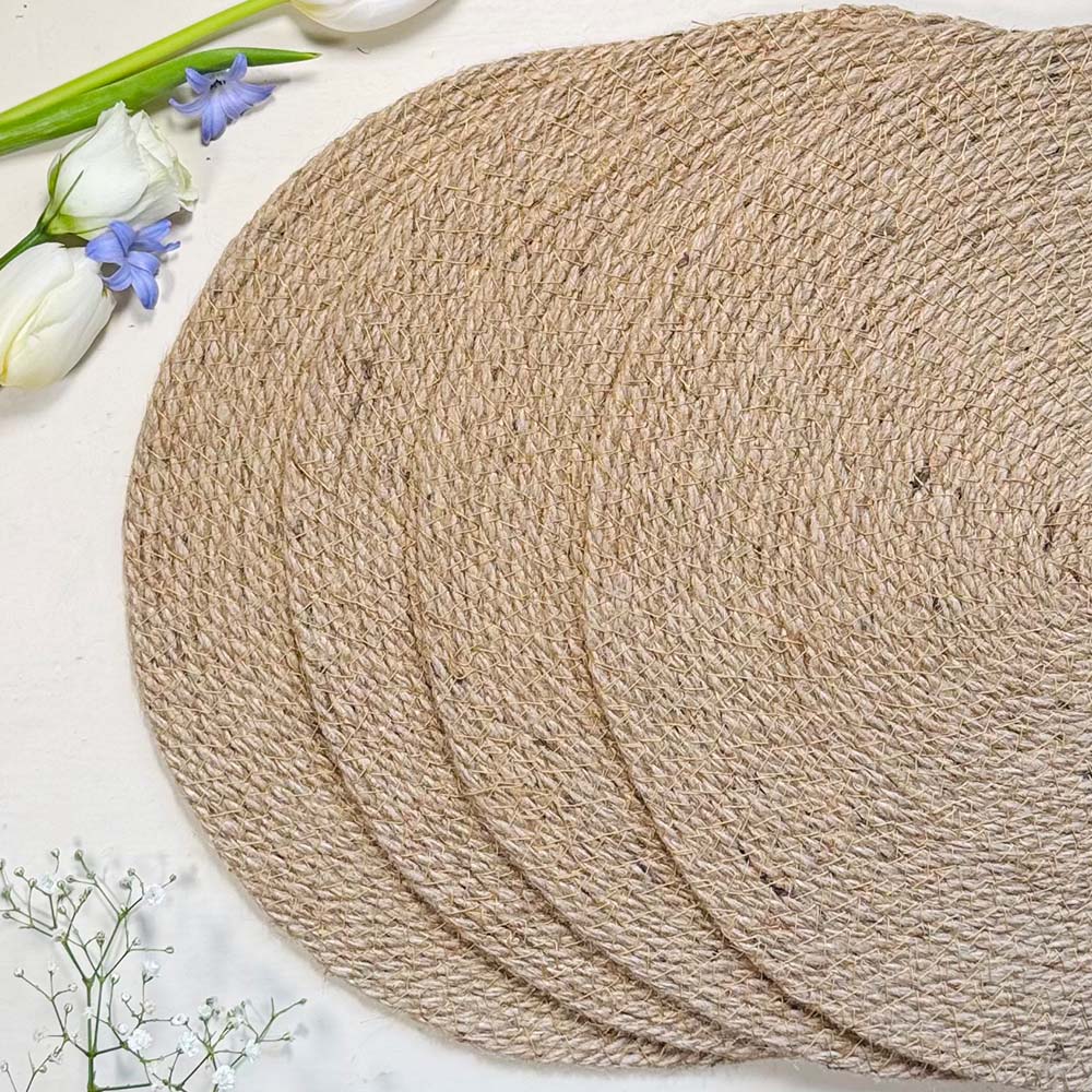 Seagrass Placemats - Neutral (set of 4)