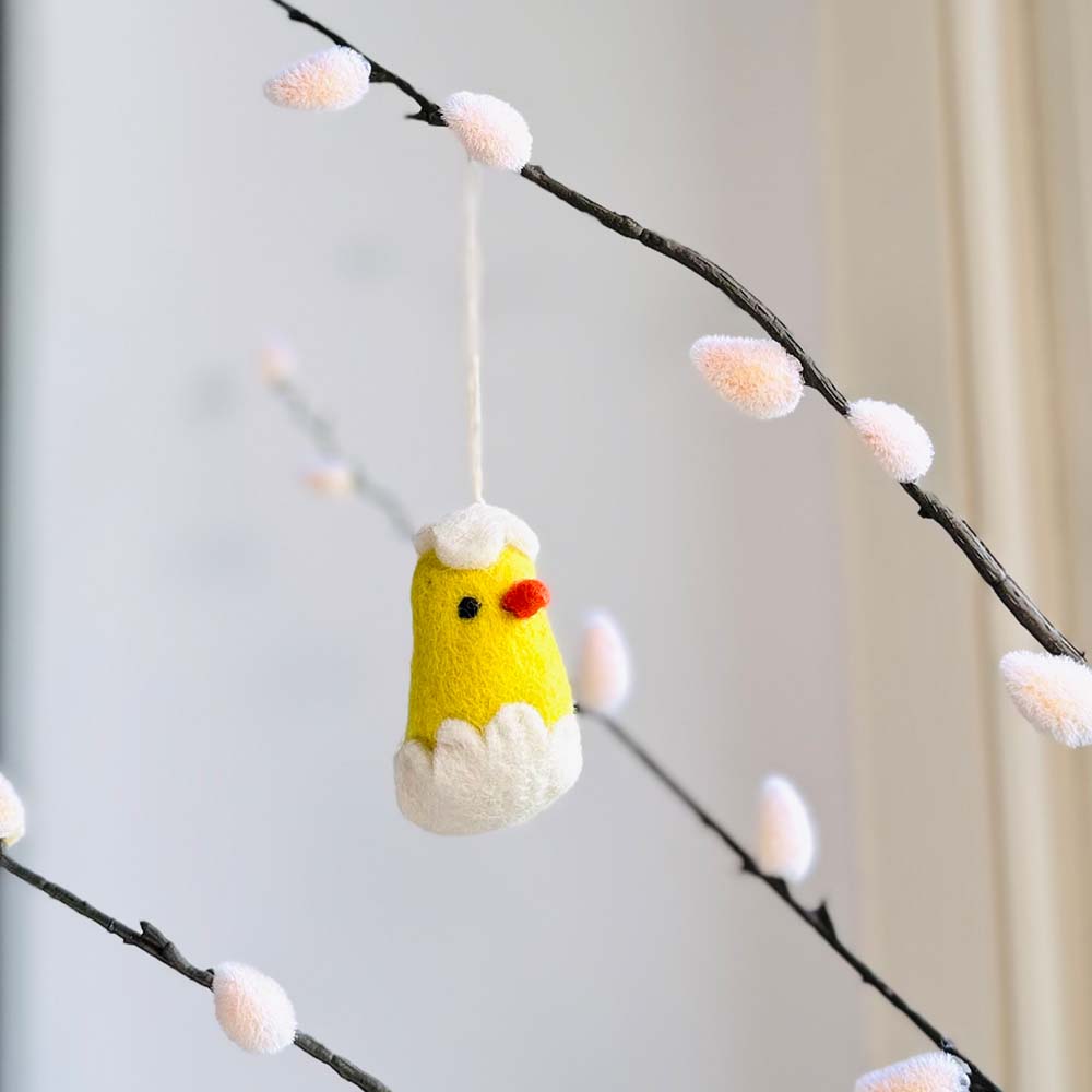 Easter Chick Felt Decoration