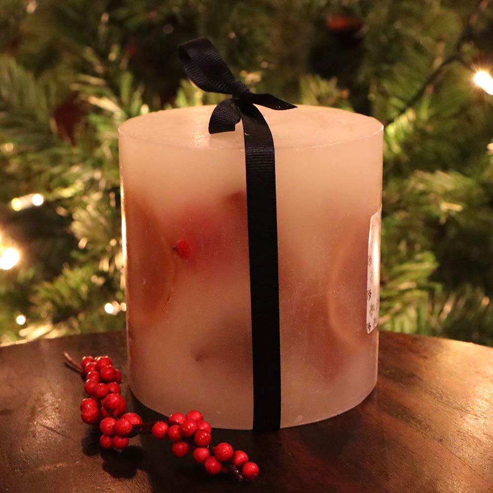 Winter Berries Botanical Candle