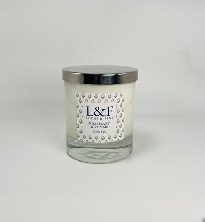 Single wick Soy Candles - Rosemary & Thyme