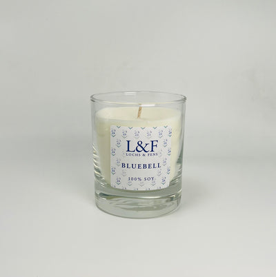 Single wick Soy Candles  - Bluebell