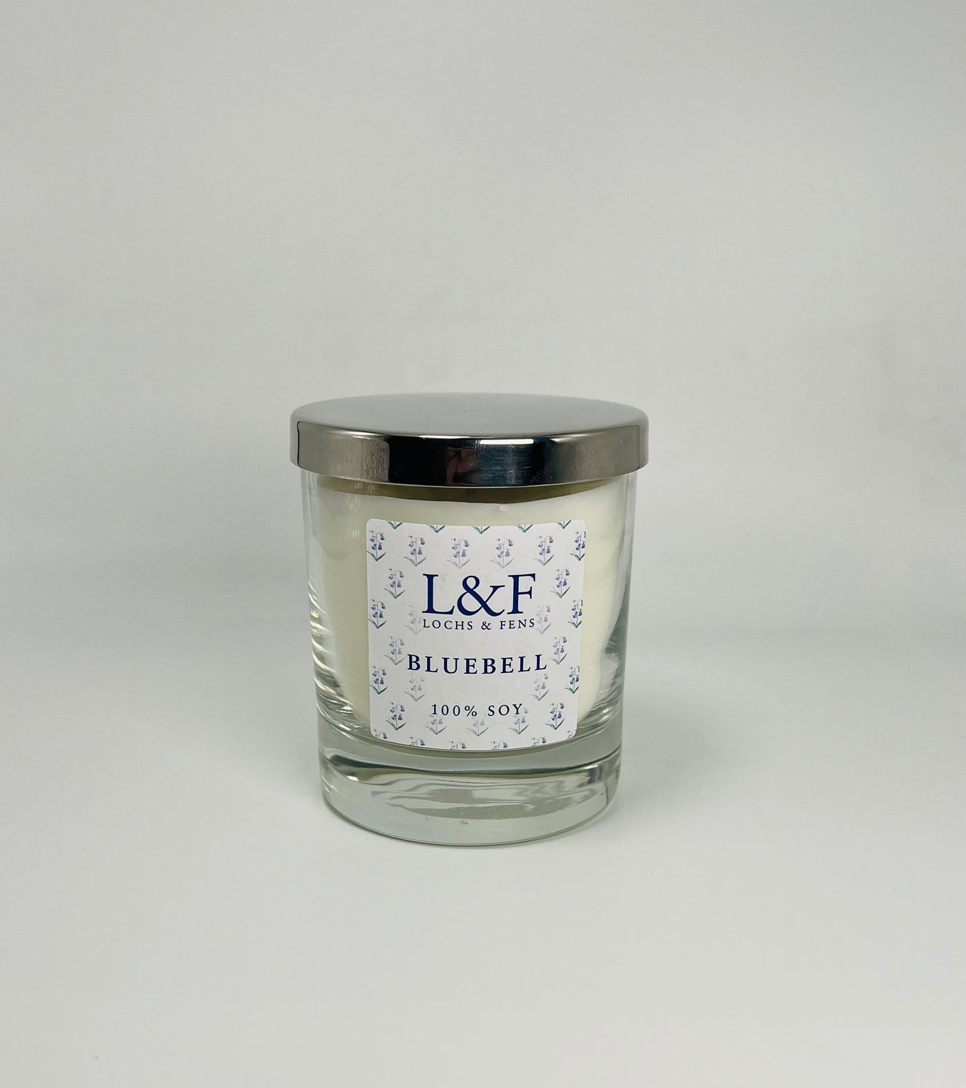Single wick Soy Candles  - Bluebell