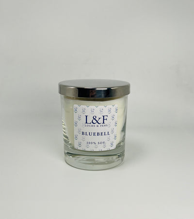Single wick Soy Candles  - Bluebell