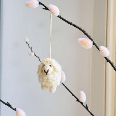 Easter Sheep Felt Decoration
