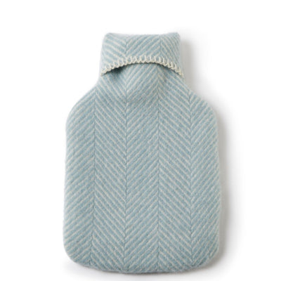 Wool Hot Water Bottle - Duck Egg