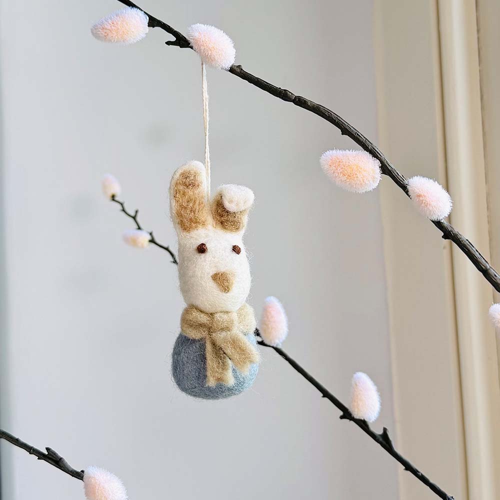 Easter Rabbit Felt Decoration