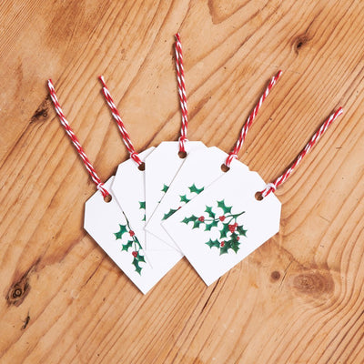 Christmas Gift Tags - Holly