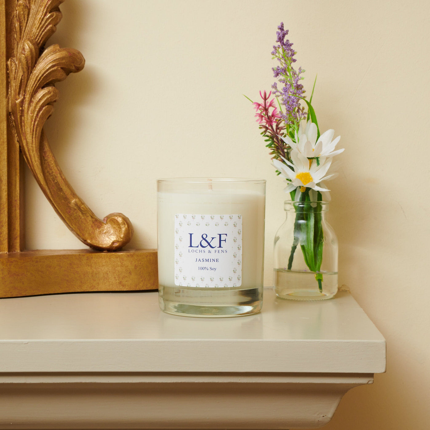 Single wick Soy Candles - Jasmine