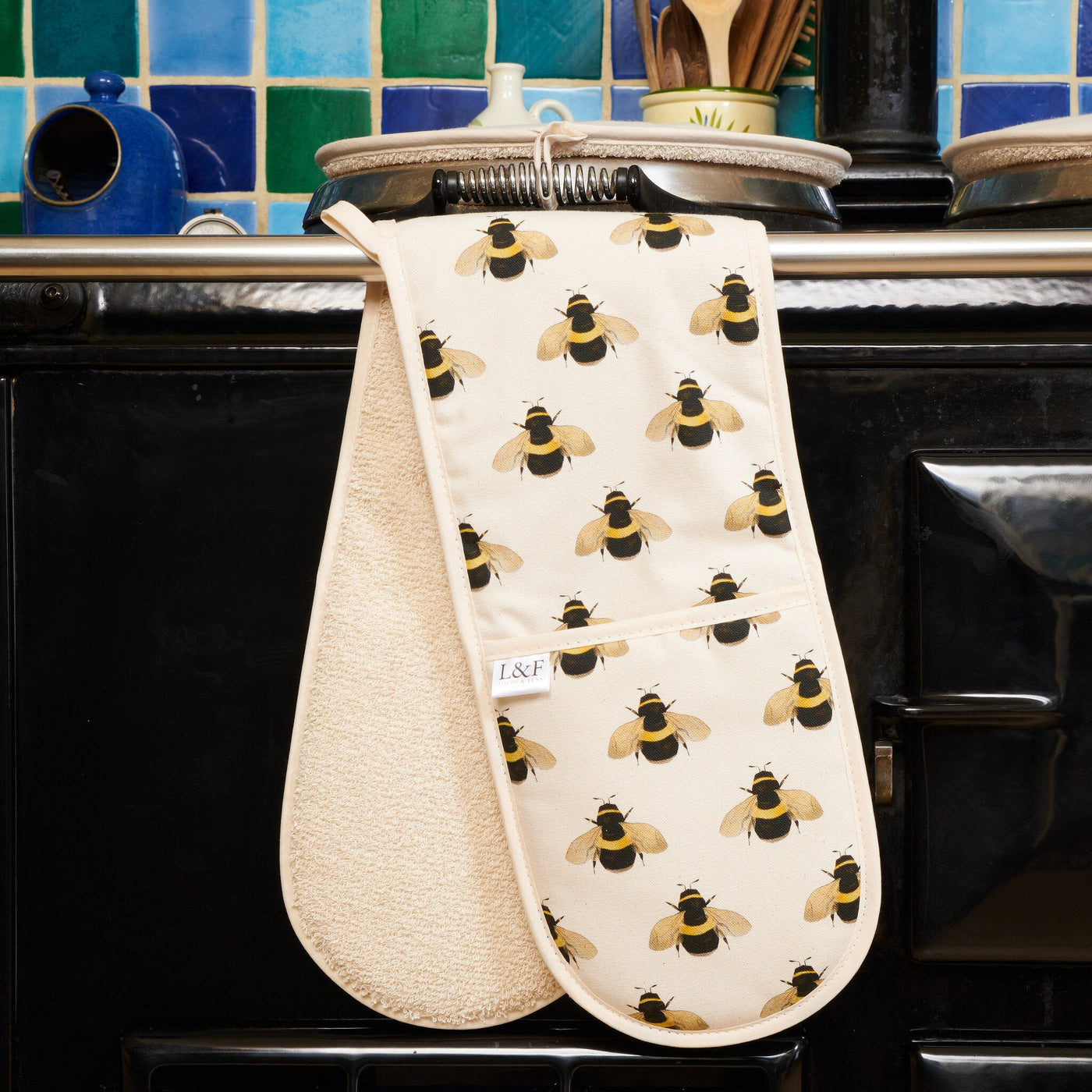 Oven Gloves - Bee