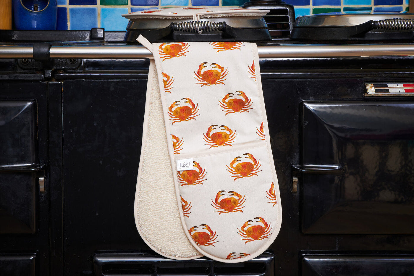 Oven Gloves - Crab
