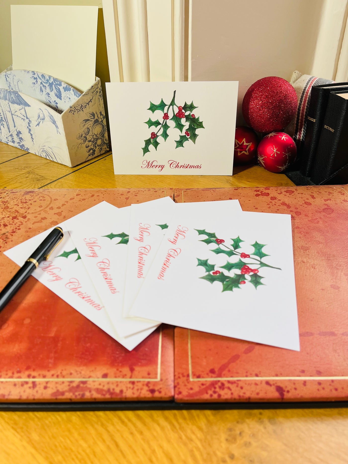Christmas Cards - Holly
